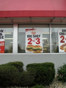 From time to time Hardee’s runs a promotion bringing back the Big Shef.