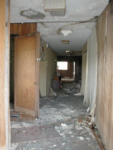 Hallway from the front.